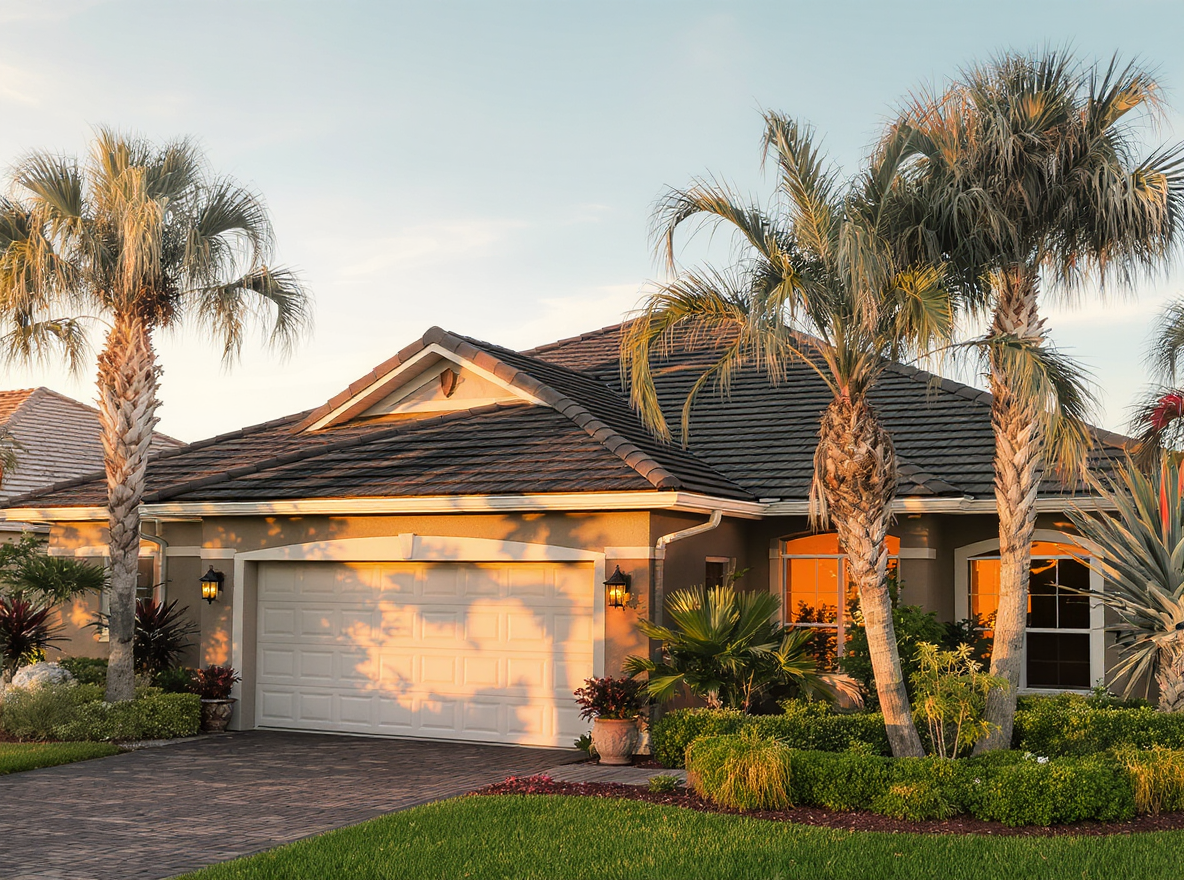 Completed roof replacement in Robertsdale, Baldwin County by Southern Roofing Systems