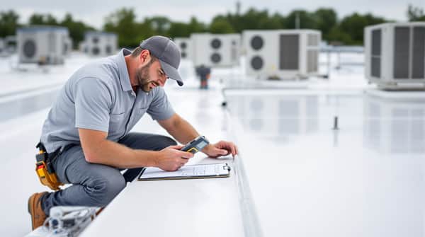 Roof Maintenance Programs commercial roofing service by Southern Roofing Systems — TPO membrane, EPDM single-ply, PVC roofing, and commercial metal roof installation for warehouses, retail centers, and office buildings across Mobile County and Baldwin County Alabama with flat roof drainage systems built for 66 inches annual Gulf Coast rainfall